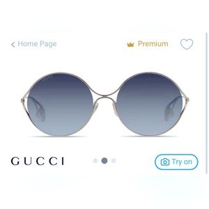 NWOT Gucci GG0253S Sunglasses